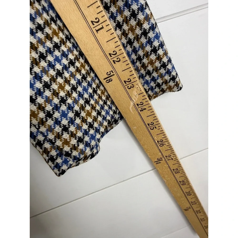 Vintage‎ Chester Barrie England Wool Houndstooth Sport Coat Blazer 44S George